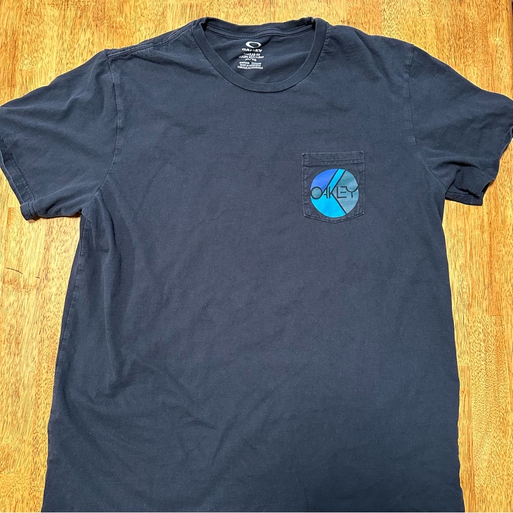 Oakley Men's Dark Blue Pocket Tee